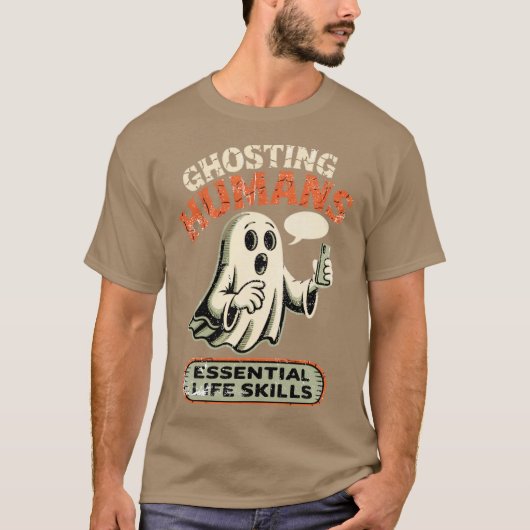 Ghosting Humans Tシャツ (正面)