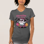 Ghosting The Sale Funny Halloween Ghost Tシャツ (正面)