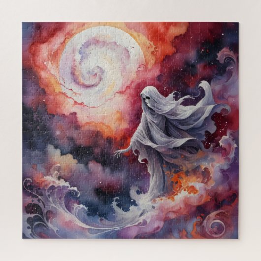 Ghostly姿オンコズミックスワーズスターリースカイズ ジグソーパズル (縦)