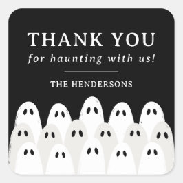 Ghostly Gathering Thank You Feed スクエアシール