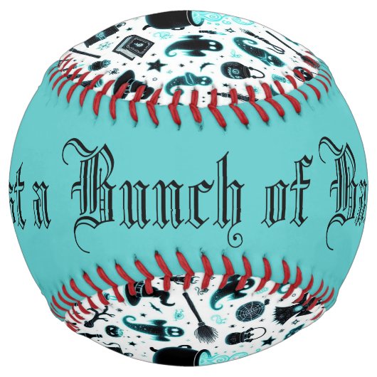 Ghostly Glows (customize) ソフトボール (裏面)