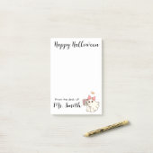 Ghostly Grace — A Soft Haunting Personalized ポストイット (デスク上)