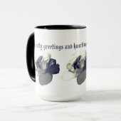 Ghostly greetings and hauntingly happy Halloween! マグカップ (正面左)