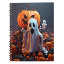 Ghostly Halloween Journal ノートブック