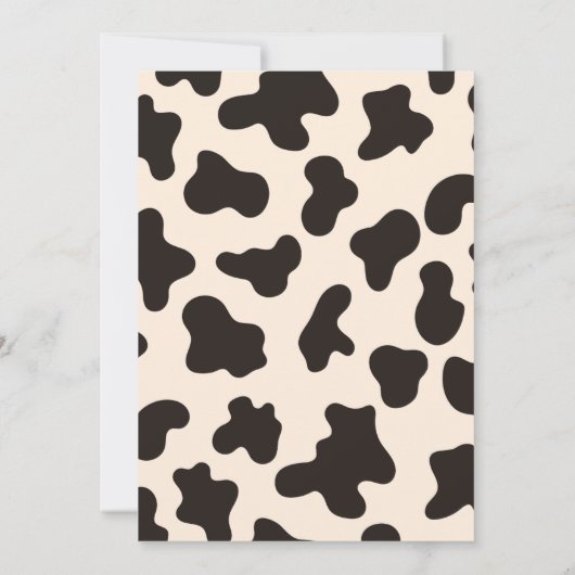 Ghostly "Not My First Rodeo" 2nd誕生日招待状 招待状 (裏面)