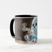 Ghostly Sips Combo Mug – Hauntingly Fun sips マグカップ (正面左)