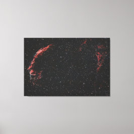 Ghostly Veil: Eastern Veil Nebula キャンバスプリント