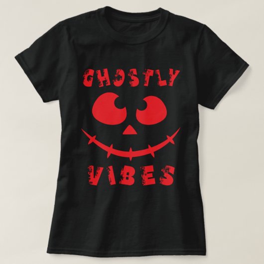 Ghostly Vibes Apparel Tシャツ (デザイン正面)
