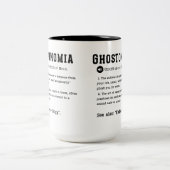Ghostonomia Mug – 誰かの突然の失踪 ツートーンマグカップ (中央)