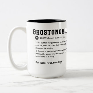 Ghostonomia Mug – 誰かの突然の失踪 ツートーンマグカップ