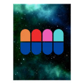 Ghosts of the Cosmos - colourful ポスター (正面)