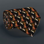 Ghosts Skeleton Funny Halloween  ネクタイ<br><div class="desc">Whimsical skeleton and ghosts funny Halloween necktie. You can change the background color of this tie by clicking on Customize,  and then Background Color. Please visit my gallery to see more Halloween cards and gifts. Thanks for stopping by Smilin' Eyes Treasures!</div>