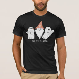 Ghosts Tis The season Fall Halloween Tシャツ