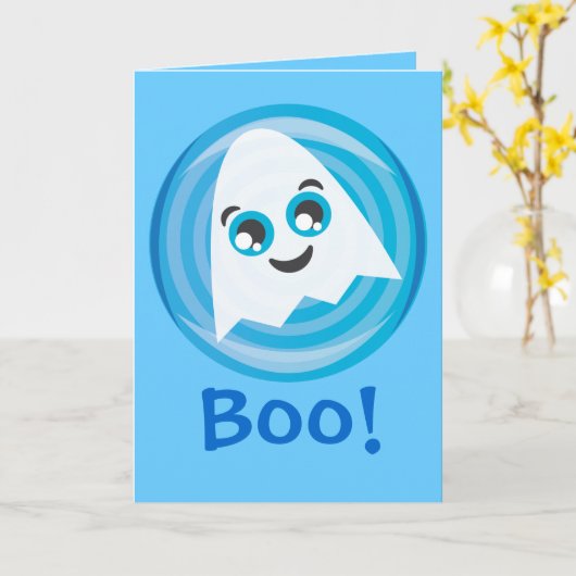 Ghosty カード (黄色い花)