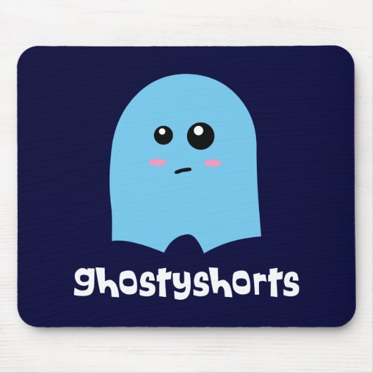 Ghostyshorts マウスパッド (正面)
