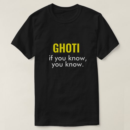GHOTI言語学者 Tシャツ (デザイン正面)