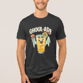 Ghoul-ade Spooky Beverage Humor Halloween Drink トライブレンドTシャツ (正面)