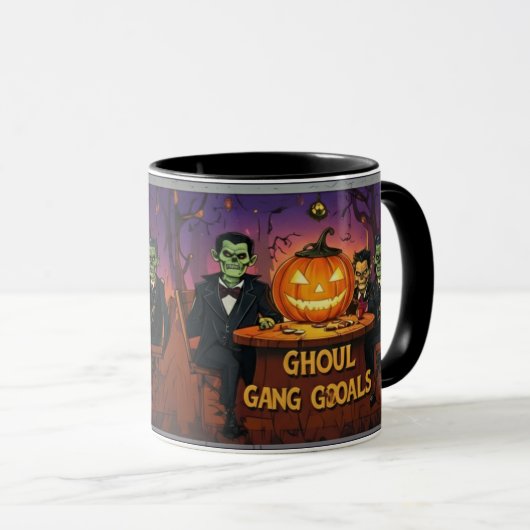 Ghoul Gang Goals Mug マグカップ (正面右)
