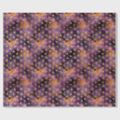 Ghoul Halloween Vintage Pattern  ラッピングペーパー (フラット)