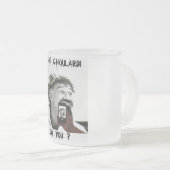 Ghoulardi (カッコいい5) 10のozを曇らしました。 ガラスマグ フロストグラスマグカップ (正面右)