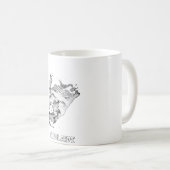 Ghoulardi (黒か透明) 11のoz。 マグ (正面右)