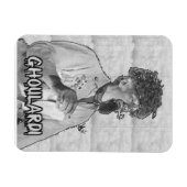 Ghoulardi 3" x 4"フォトマグネット(Surreal Series 4) マグネット (横)