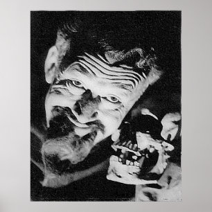 Ghoulardi (W/Skull-2)の無光沢ポスター ポスター