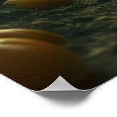 Ghoulish Figure in Moonlight ポスター (角)