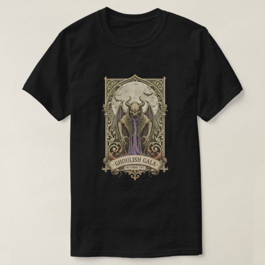 Ghoulish Gala Tシャツ (デザイン正面)