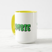 Ghoulishly Fun Zombie Halloween  マグカップ (正面左)