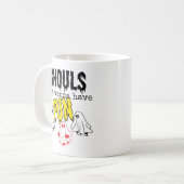 Ghoulsはただおもしろいを持ちたい コーヒーマグカップ (正面左)