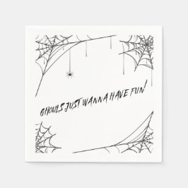 ghoulsは単におもしろいを持ちたい – 高級カクテル スタンダードカクテルナプキン