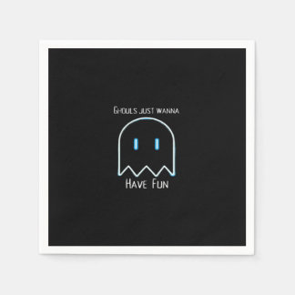 Ghouls Just Wannaおもしろい – ハロウィーンシーズン スタンダードカクテルナプキン