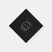 Ghouls Just Wannaおもしろい – ハロウィーンシーズン スタンダードカクテルナプキン (角)