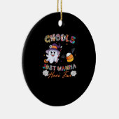 Ghouls Just Wanna Aおもしろいシャツ – レトロハロウィーン セラミックオーナメント (右)