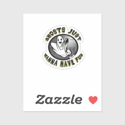 Ghouls Just Want Haveおもしろいおもしろい- & Trendデザイン シール (シート)