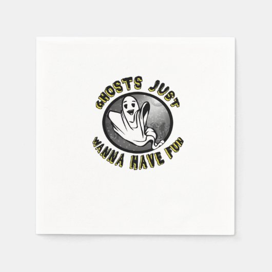 Ghouls Just Want Haveおもしろいおもしろい- & Trendデザイン スタンダードカクテルナプキン (正面)