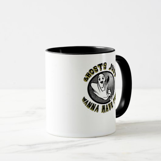 Ghouls Just Want Haveおもしろいおもしろい- & Trendデザイン マグカップ (正面右)