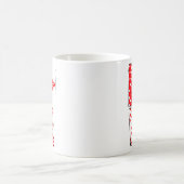 Ghound Valentines Day Love Valentine Cute Heart  コーヒーマグカップ (中央)