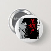 GIの暗い武士ボタン 缶バッジ (正面&裏面)