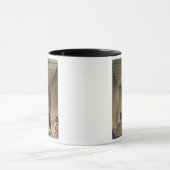 GIの素晴らしいピラミッドの部屋そして石棺 マグカップ (中央)