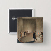 GIの素晴らしいピラミッドの部屋そして石棺 缶バッジ (正面&裏面)