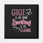 Giは私の名前を台無しにされている私のゲームの祖母 マグネット (正面)