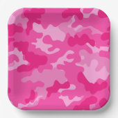 GIジェーン軍隊カモフラージカクテルパーティー ペーパープレート (正面)