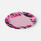 GIジェーン軍隊迷彩パーティープレート ペーパープレート (アングル)