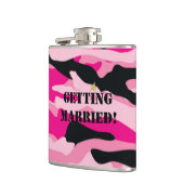 GIジェーン ミリタリー カモフラージュ ブライド トゥ ビー フラスク (左)
