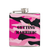 GIジェーン ミリタリー カモフラージュ ブライド トゥ ビー フラスク (正面)