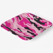 GI JANE軍隊カモフラージカクテルパーティープレート ペーパープレート (傾斜あり)