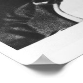 Giacomo Puccini (1858-1924) 1924 （フォトリソ） (b/w) ポスター (角)