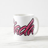 Giada faded pink Tasse Teetasse Kaffeetasse コーヒーマグカップ (正面右)